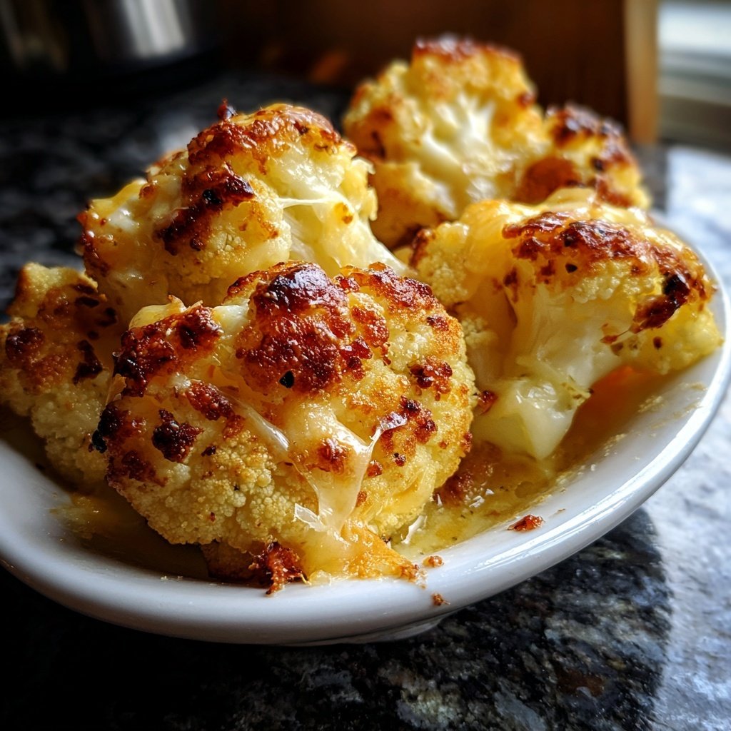 Blumenkohl mit Käse überbacken