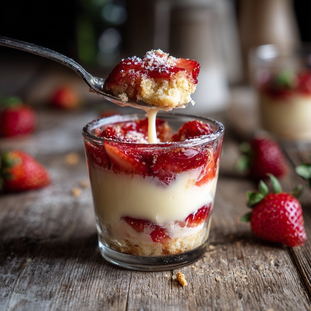 Erdbeer Pudding Mit Vanille