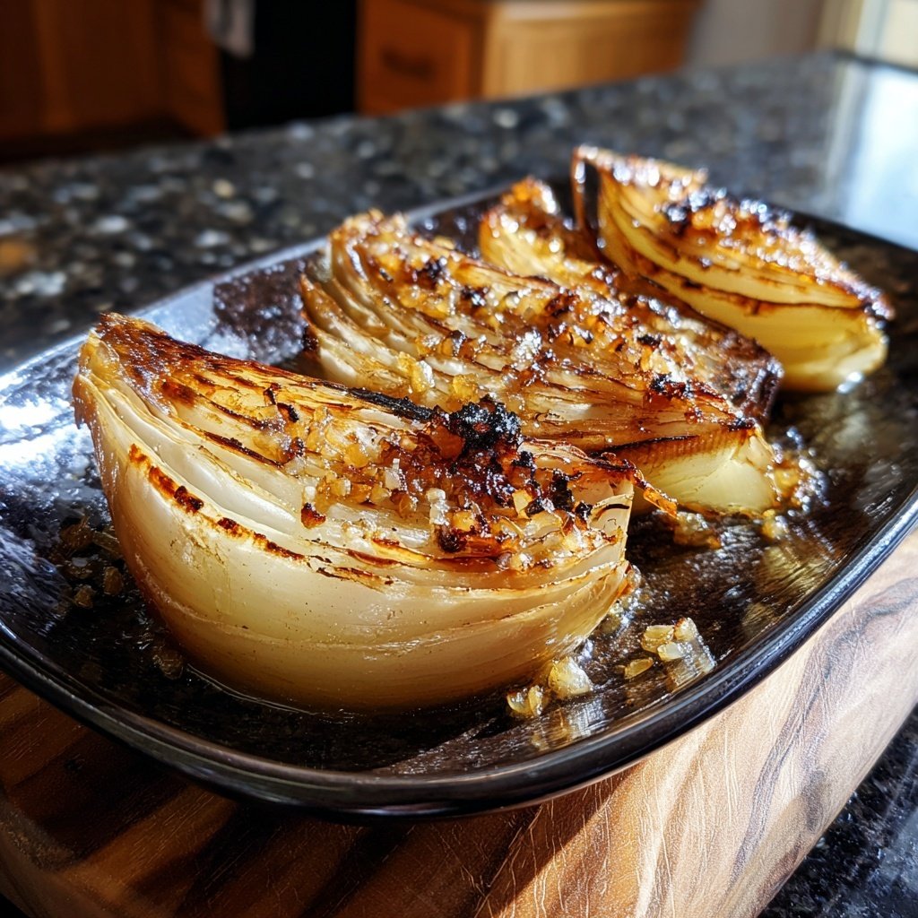 Gegrillte Zwiebeln Süß