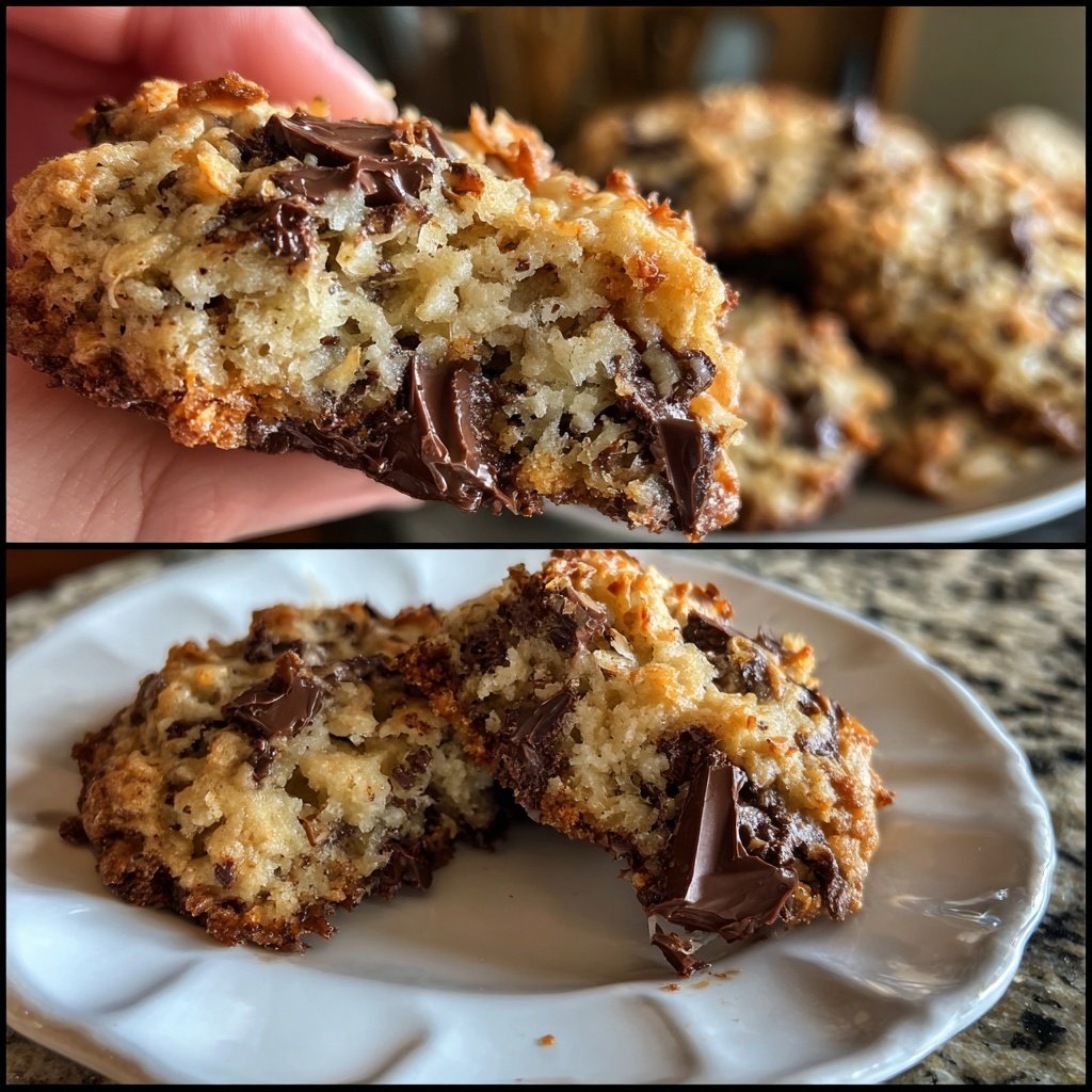 Cookies mit dunkler Schokolade