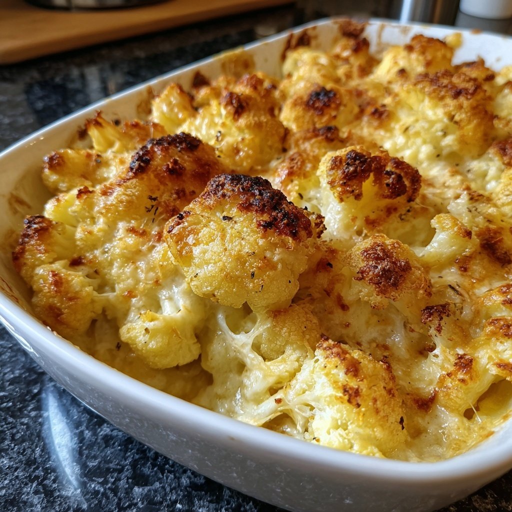 Blumenkohl Gratin Mit Semmelbröseln