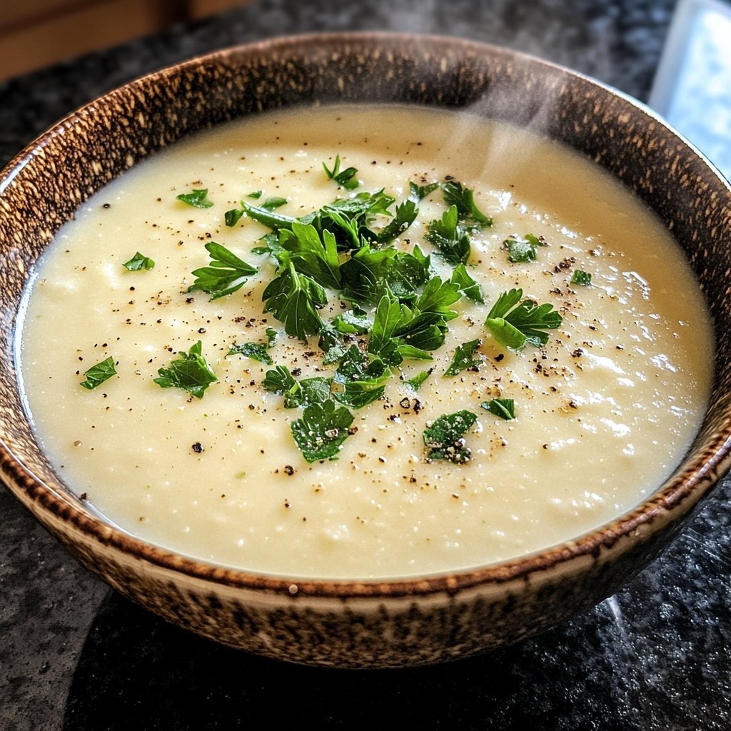 Blumenkohlsuppe leicht