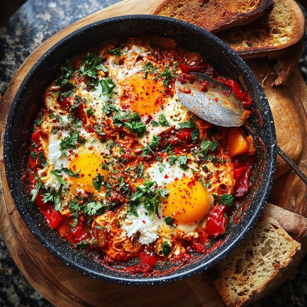 Shakshuka mit Harissa