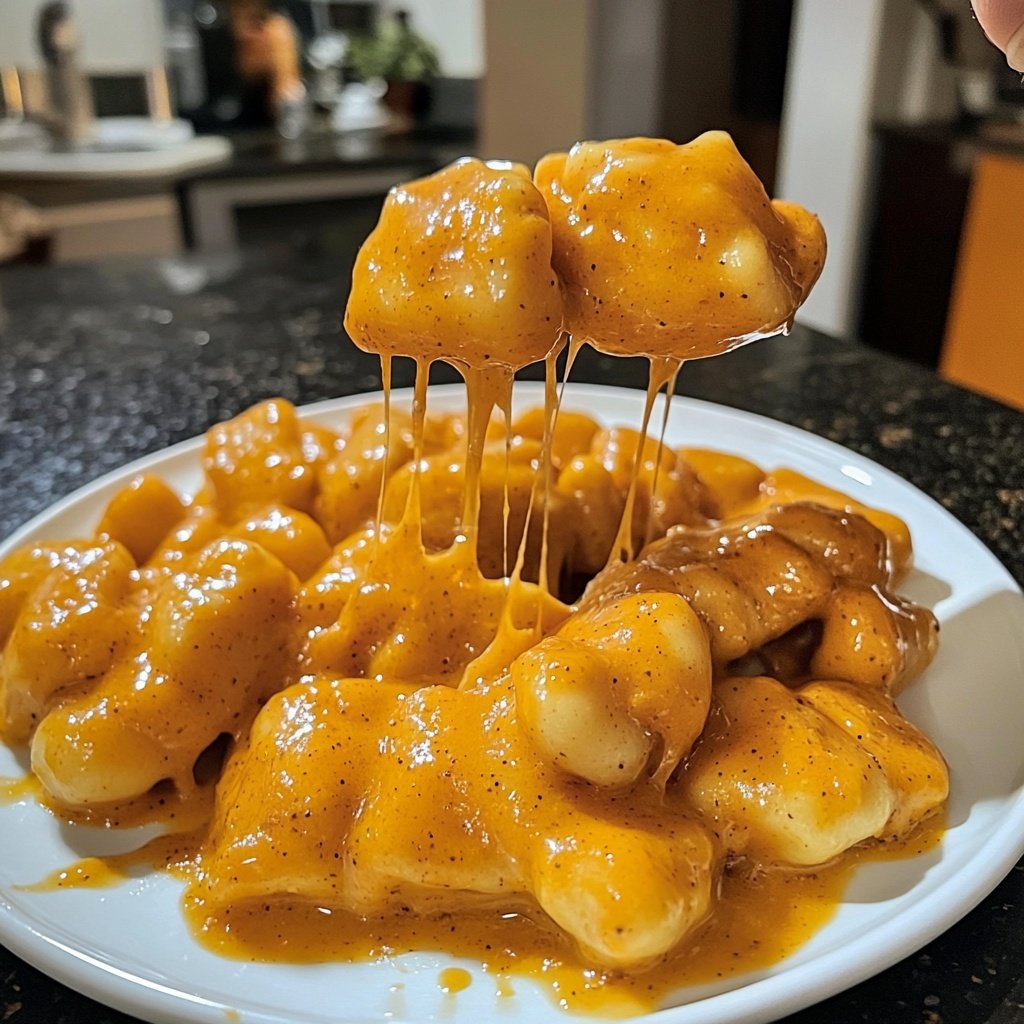 Gnocchi mit Kürbissauce