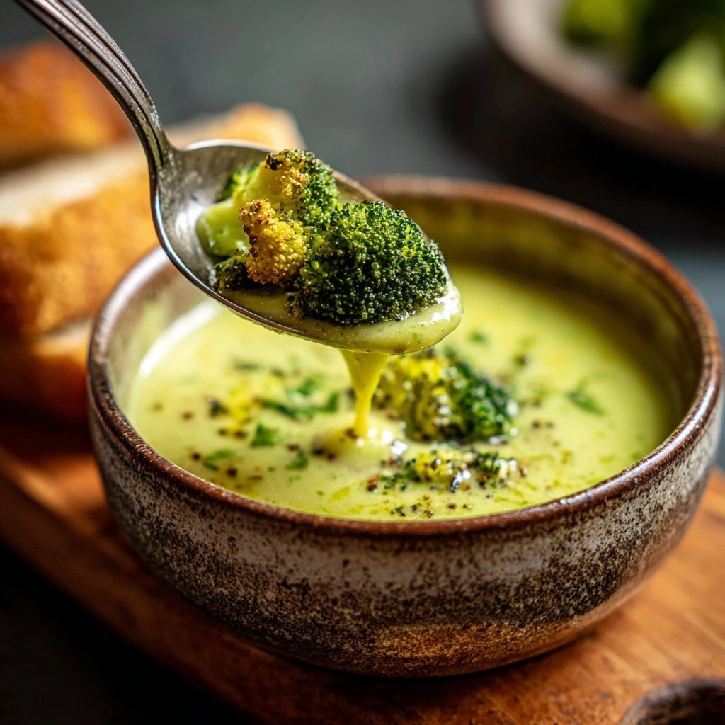 Blumenkohlsuppe mit Brokkoli